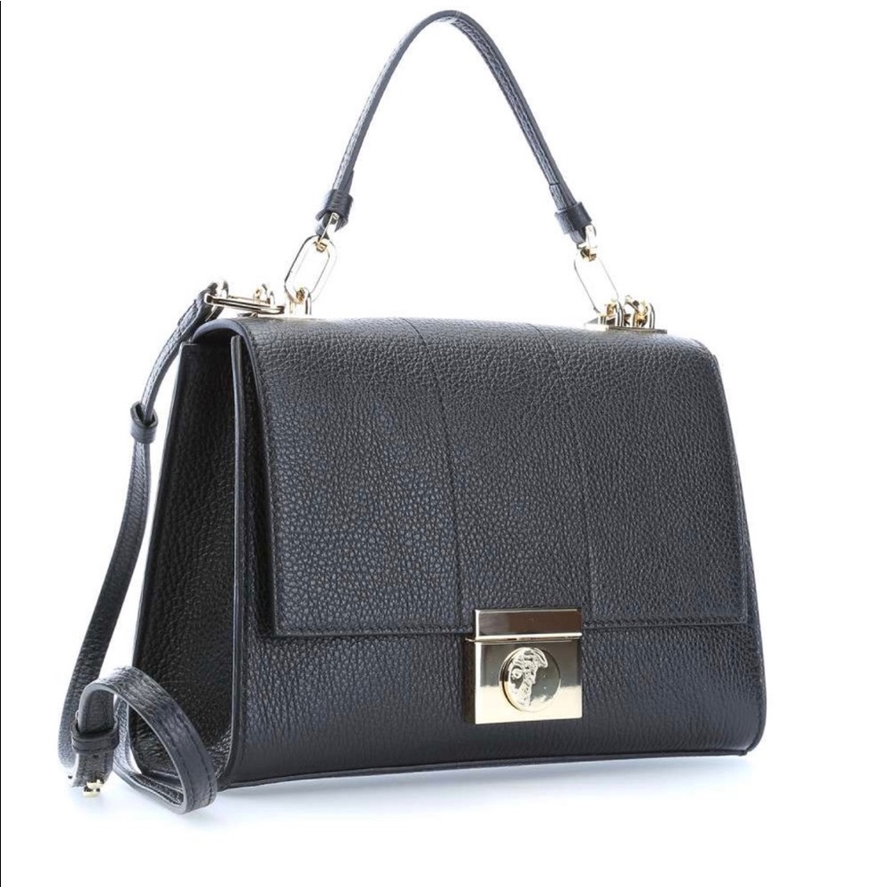 Versace Collection Black Leather Purse NWT